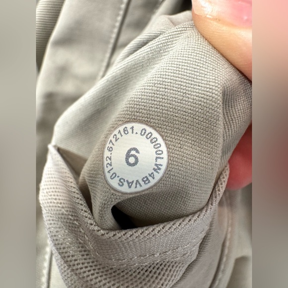 Lululemon Always There Short Trench Coat Raw Linen - Picture 13 of 14